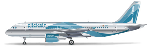 Avión Clickair